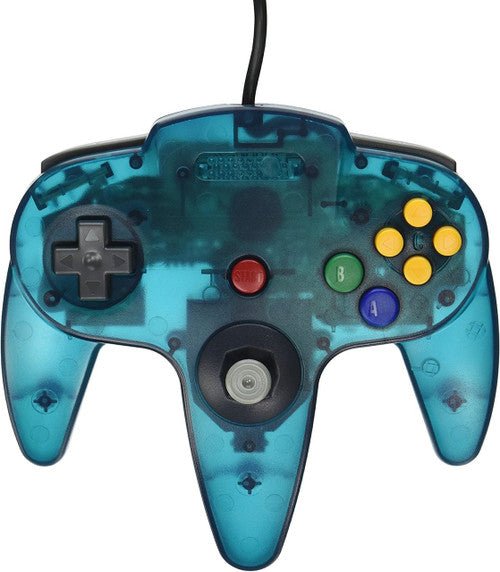 N64 Controller Clear Turquoise (Retro Fam)