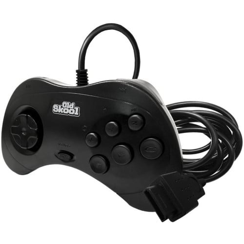 Saturn Controller Black (Retro Fam)