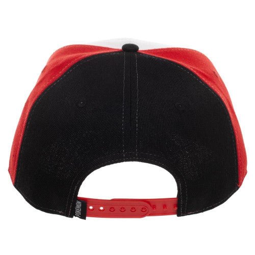 Hat Snapback: Pokemon - Pokeball (Colorblock) (Retro Fam)
