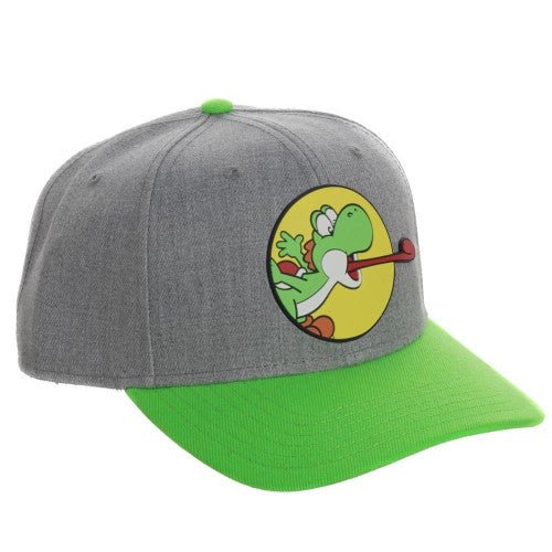 Gorra Snapback: Super Mario Bros - Yoshi (Retro Fam)