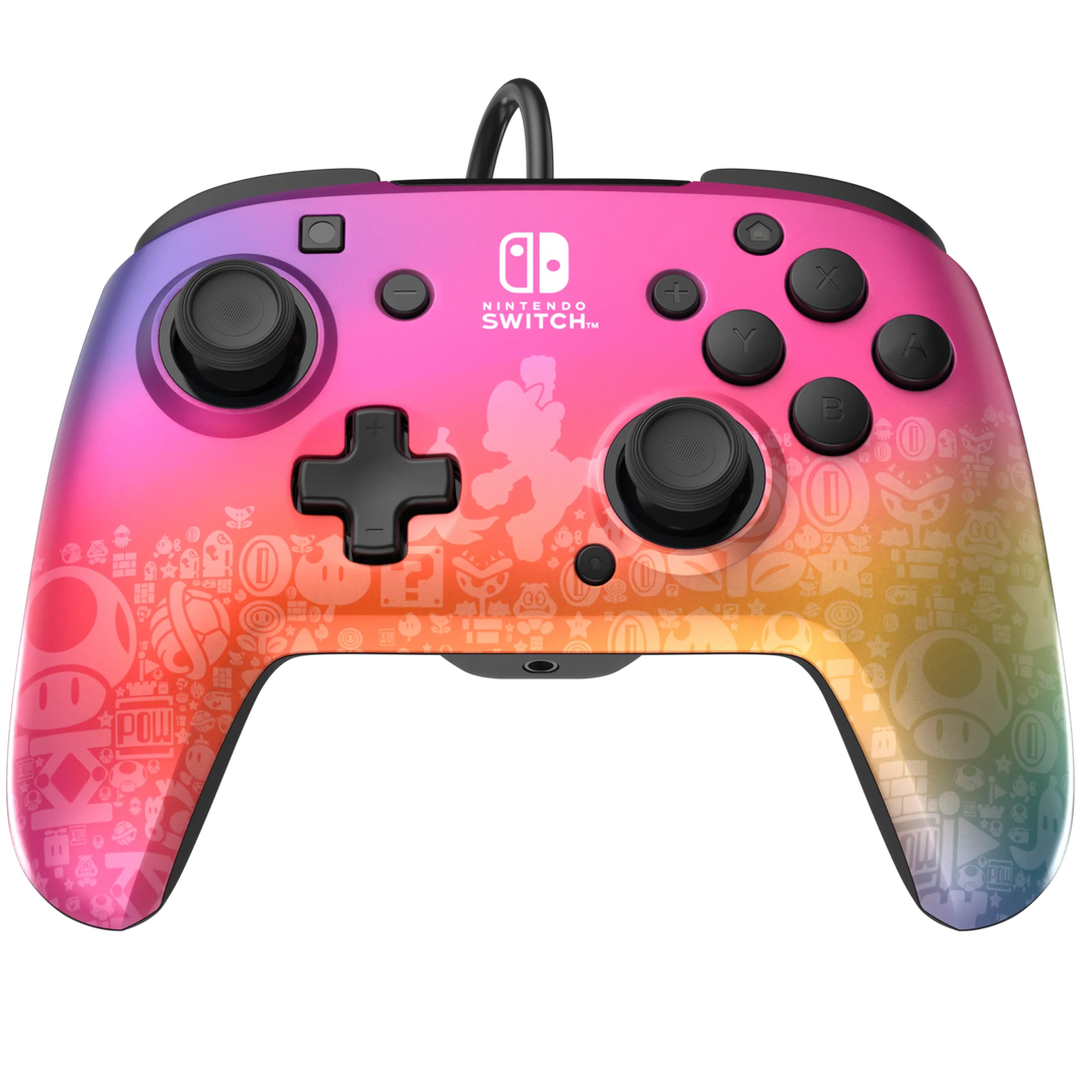 PDP NINTENDO SWITCH WIRED CONTROLLER REMATCH - STAR SPECTRUM