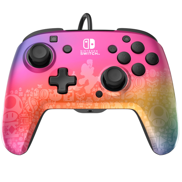 PDP NINTENDO SWITCH WIRED CONTROLLER REMATCH - STAR SPECTRUM