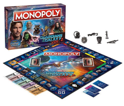 Monopoly Guardianes de la Galaxia Vol. 2 (Retro Fam)
