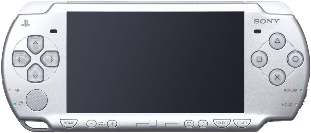 PlayStation Portable PSP 3000 Console - Silver (Retro Fam)