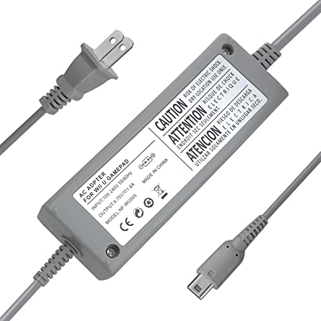 Wii U Power Cable, HDMI & Sensor Bar (Retro Fam)