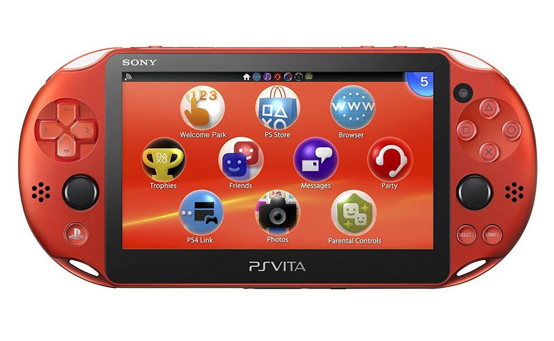 PlayStation Vita 2000 Console - Red (Retro Fam)