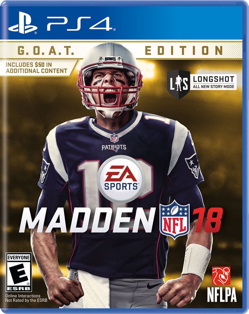 Madden NFL 18 G.O.A.T Edition – PS4 Game