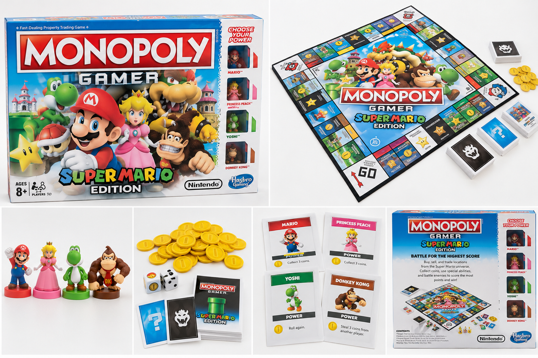Monopoly Gamer: Super Mario Edition Board Game