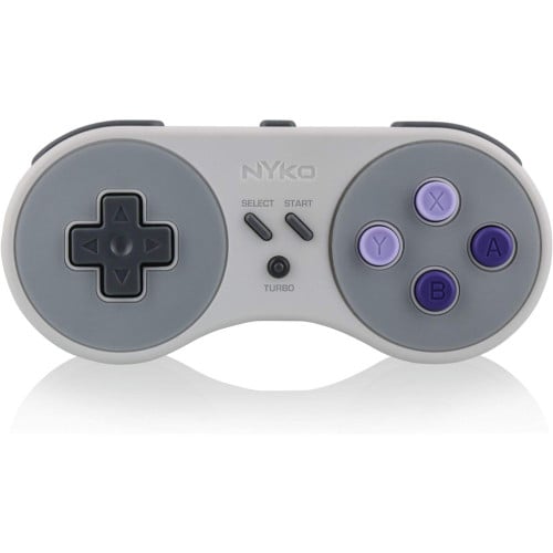 Mando inalámbrico clásico de SNES Turbo Super Miniboss (Retro Fam)