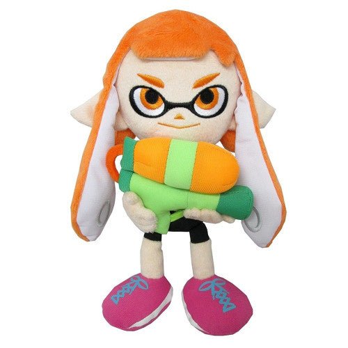Nintendo Plush 9-inch Splatoon Inkling Girl Orange