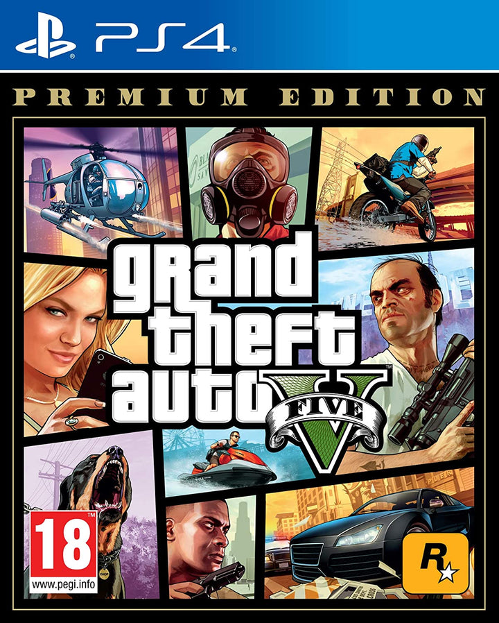 Grand Theft Auto V Premium Edition – PS4 Game