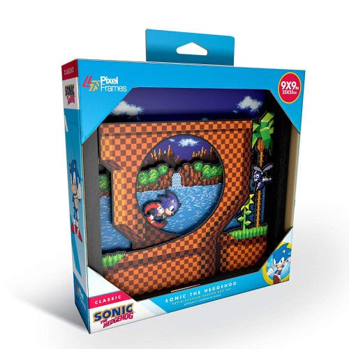 Sonic: Escena en bucle (23 x 23 cm) (Retro Fam)