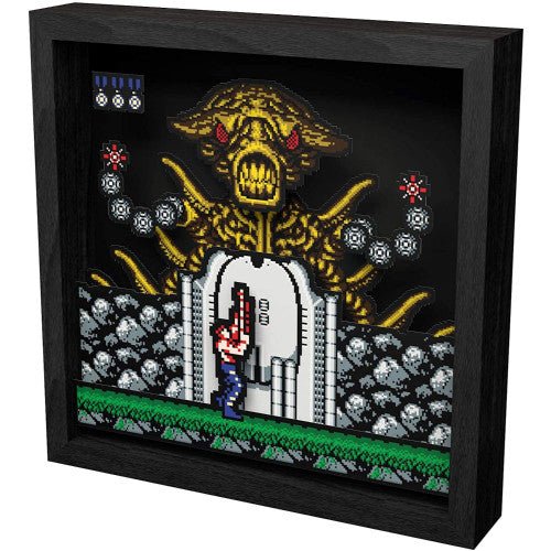 Pixel Frame - Contra (9" x 9") (Retro Fam)