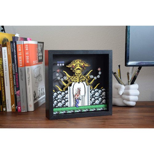 Pixel Frame - Contra (9" x 9") (Retro Fam)