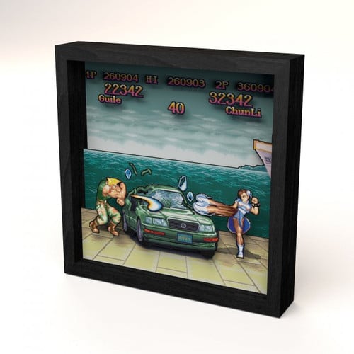 Pixel Frame - Street Fighter (Retro Fam)