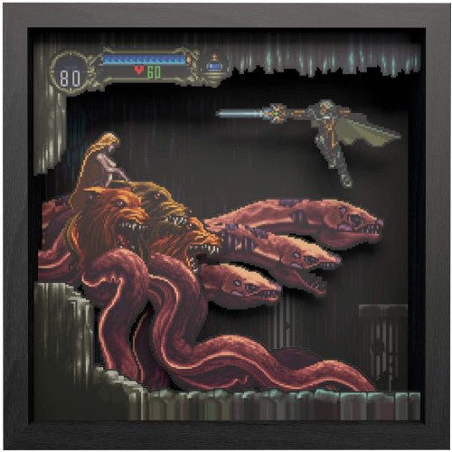 Pixel Frame - Castlevania: Scylla Boss Fight (Retro Fam)