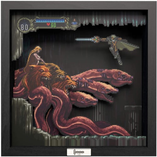 Pixel Frame - Castlevania: Scylla Boss Fight (Retro Fam)