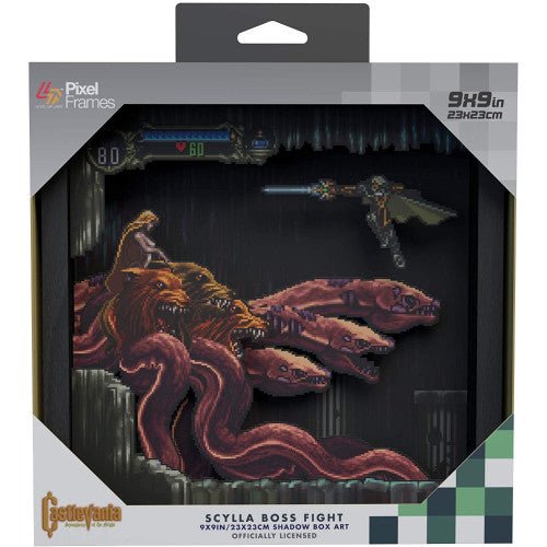 Pixel Frame - Castlevania: Scylla Boss Fight (Retro Fam)