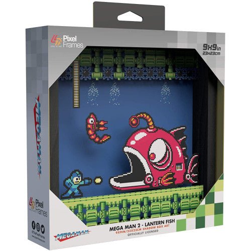 Pixel Frame - Mega Man: Lantern Fish (Retro Fam)