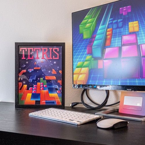 Pixel Frame - Tetris (9" x 12") (Retro Fam)
