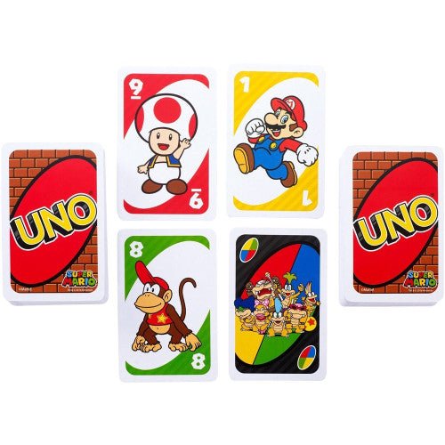 Uno Super Mario Bros (Retro Fam)