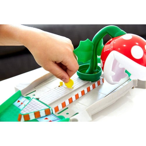 Circuit de toboggan Hot Wheels Mario Kart Plante Piranha (Retro Fam)