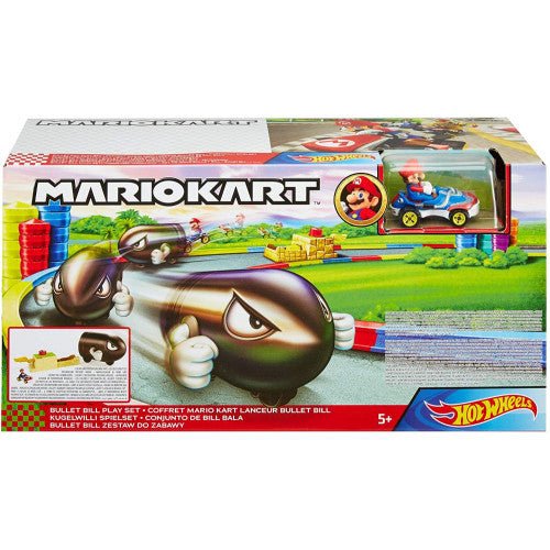 Hot Wheels Mario Kart Bullet Bill Play Set (Retro Fam)