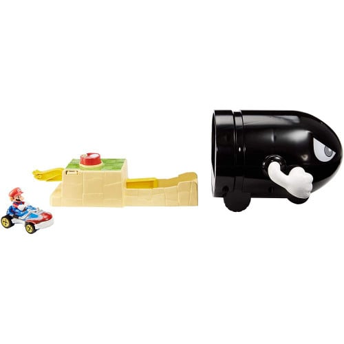 Hot Wheels Mario Kart Bullet Bill Play Set (Retro Fam)