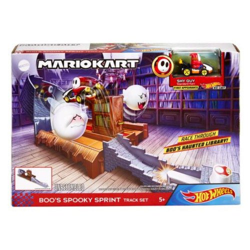 Circuit Hot Wheels Mario Kart Boo's Spooky Sprint (Retro Fam)