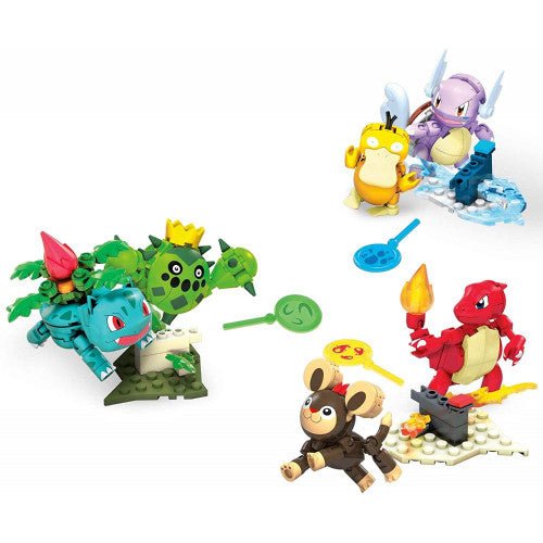 Pokémon Mega Construx - Desafío de equipo de entrenadores (Retro Fam)