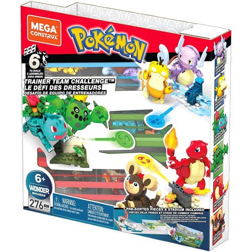 Pokémon Mega Construx - Desafío de equipo de entrenadores (Retro Fam)