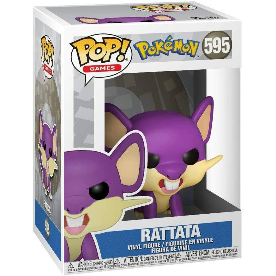 Pop! Games: Pokemon 595 - Rattata (Retro Fam)