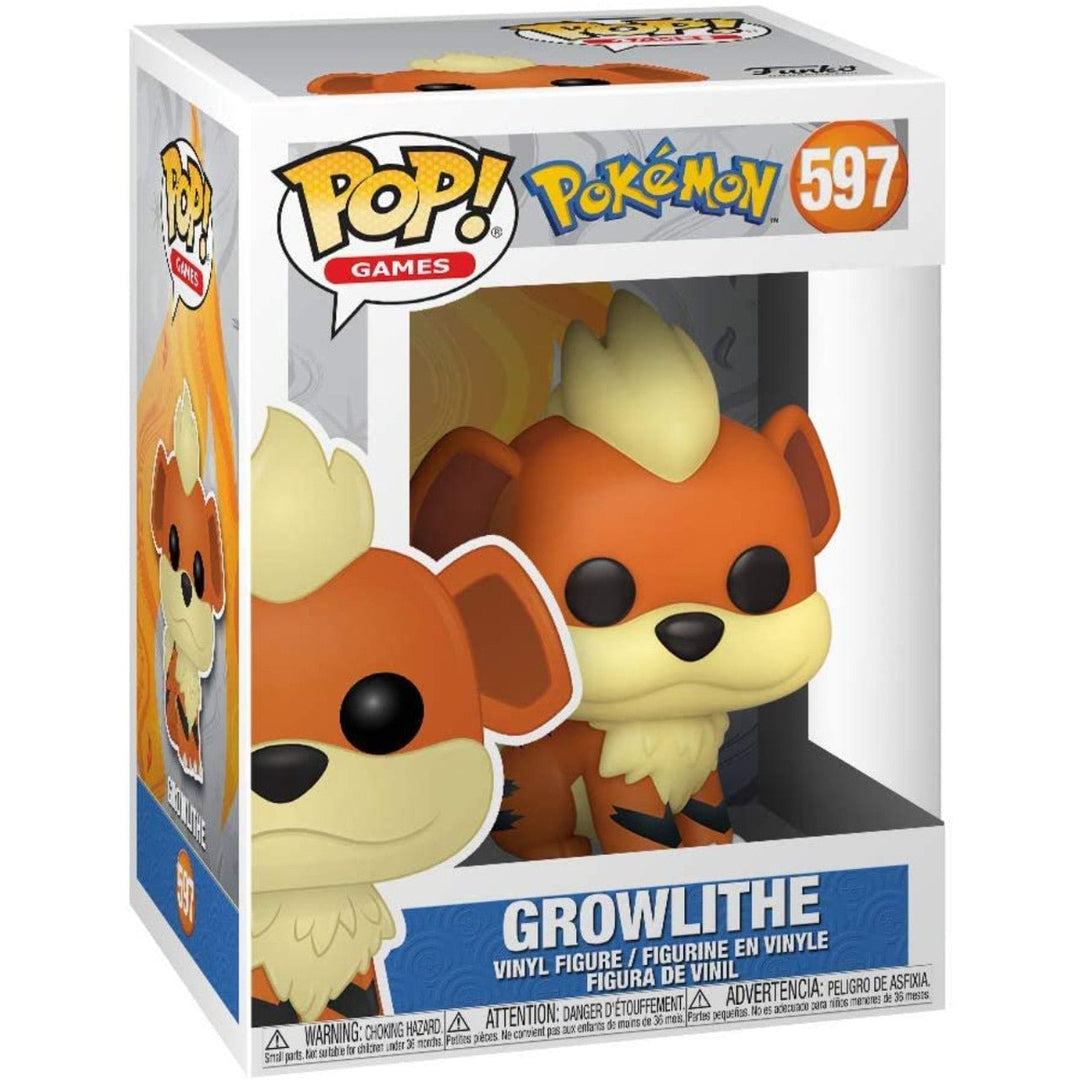 Pop! Games: Pokemon 597 - Growlithe (Retro Fam)