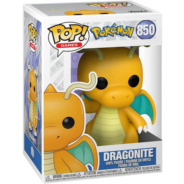 Pop! Games: Pokemon 850 - Dragonite (Retro Fam)
