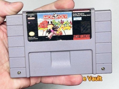 Monopoly SNES SUPER NINTENDO GAME