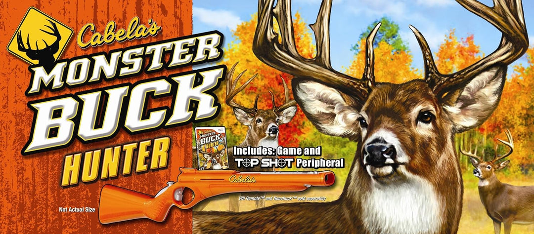 Cabela's Monster Buck Hunter with Gun - Wii Game