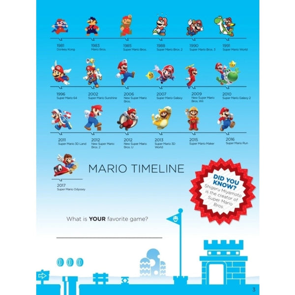 Mario Time! Activity Book (Retro Fam) - Image 2