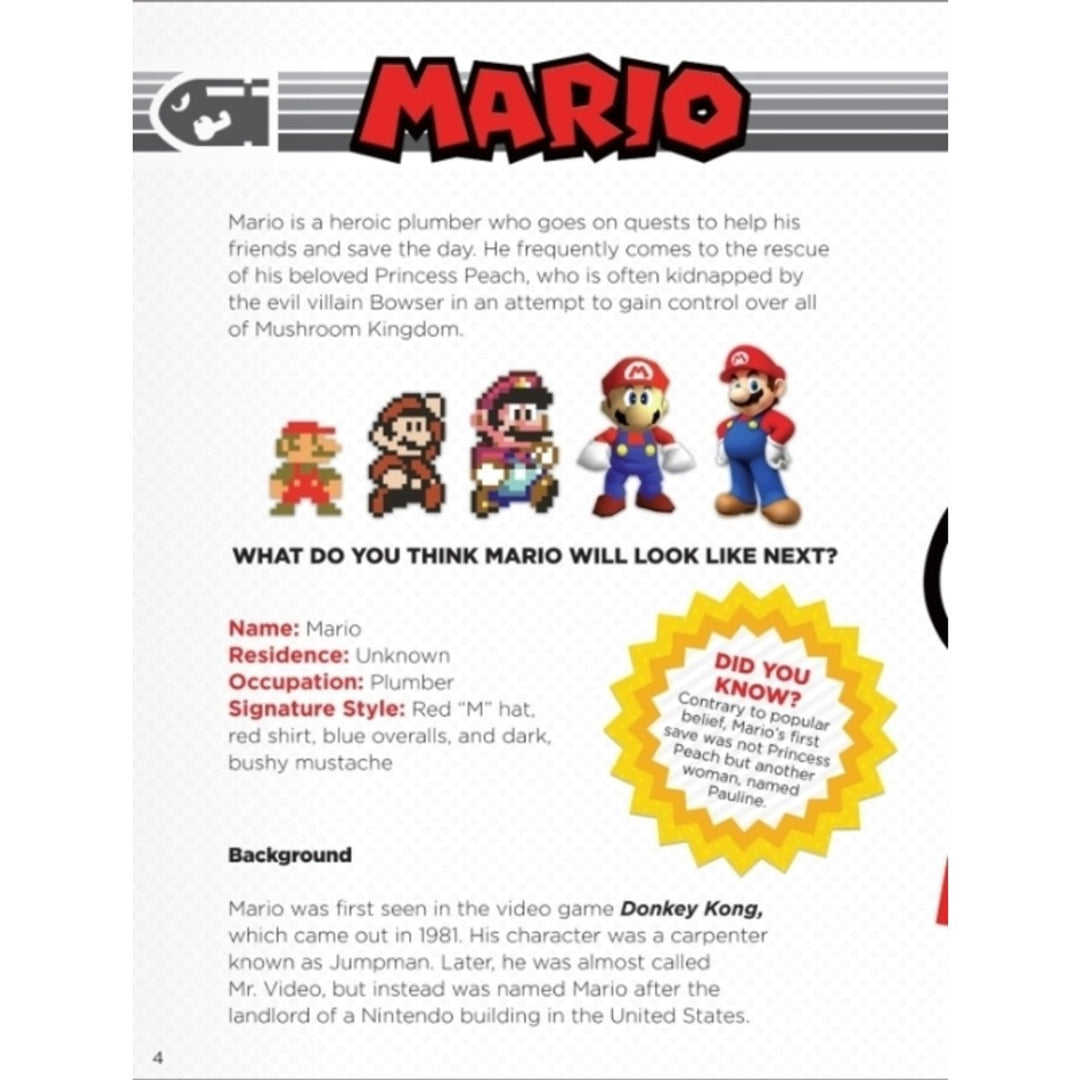 Mario Time! Activity Book (Retro Fam)