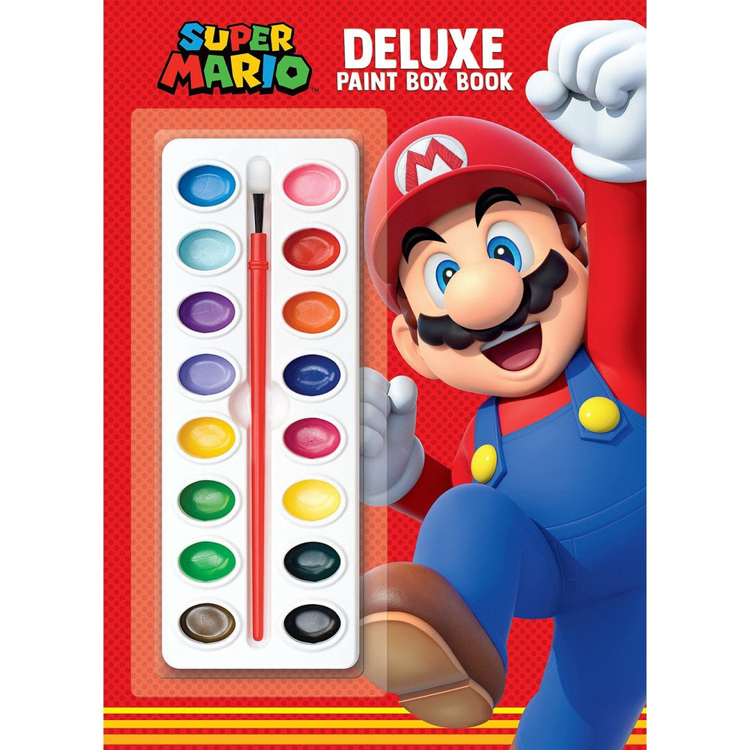 Super Mario Deluxe Paint Box Book (Retro Fam)