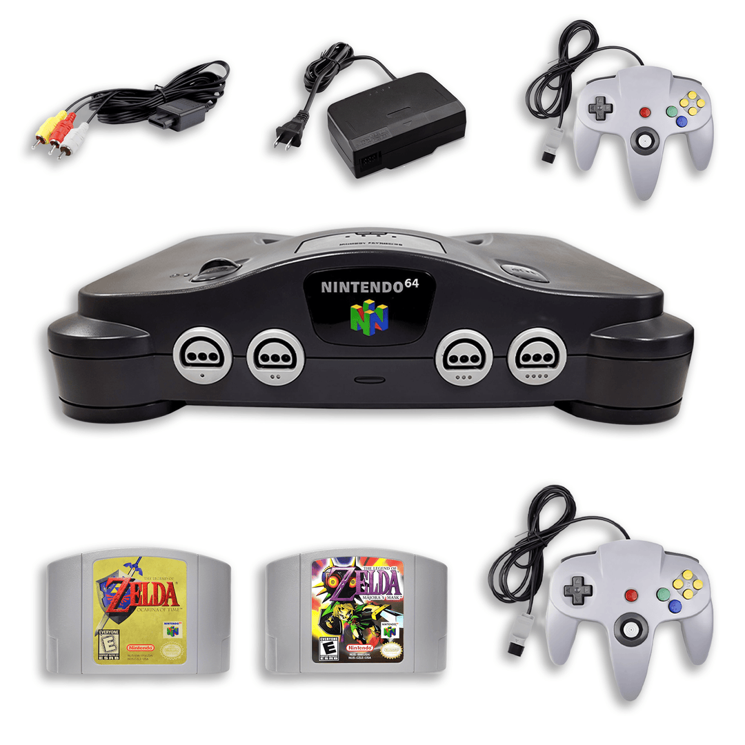 Nintendo 64 Adventure Pack – Zelda Ocarina & Majora’s Mask – 1 Mando
