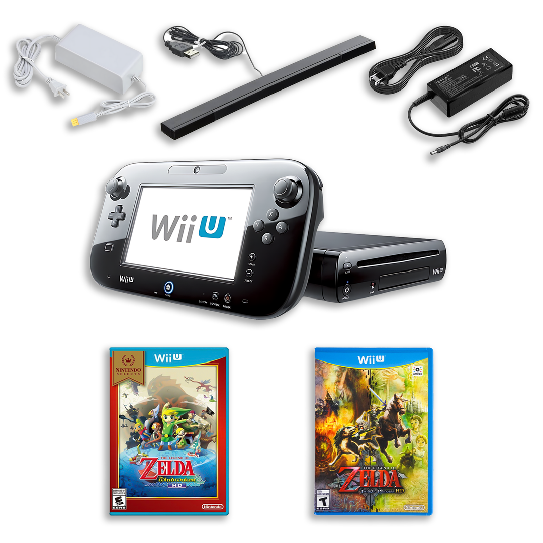Wii U Adventure Pack – Zelda Wind Waker HD & cc – GamePad Included
