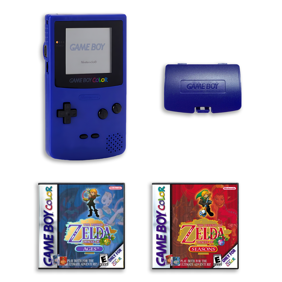 Pack Aventure Game Boy Color – Zelda Oracle of Ages & Seasons