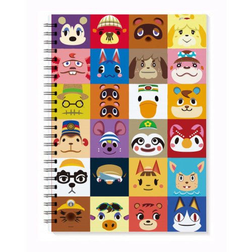 Notebook: Animal Crossing - Character Icon (Retro Fam)