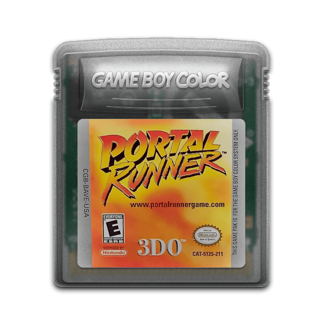 Portal Runner - Gameboy Color Game