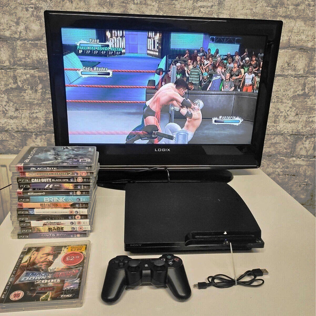 Sony PlayStation 3 Slim Console GamePlay