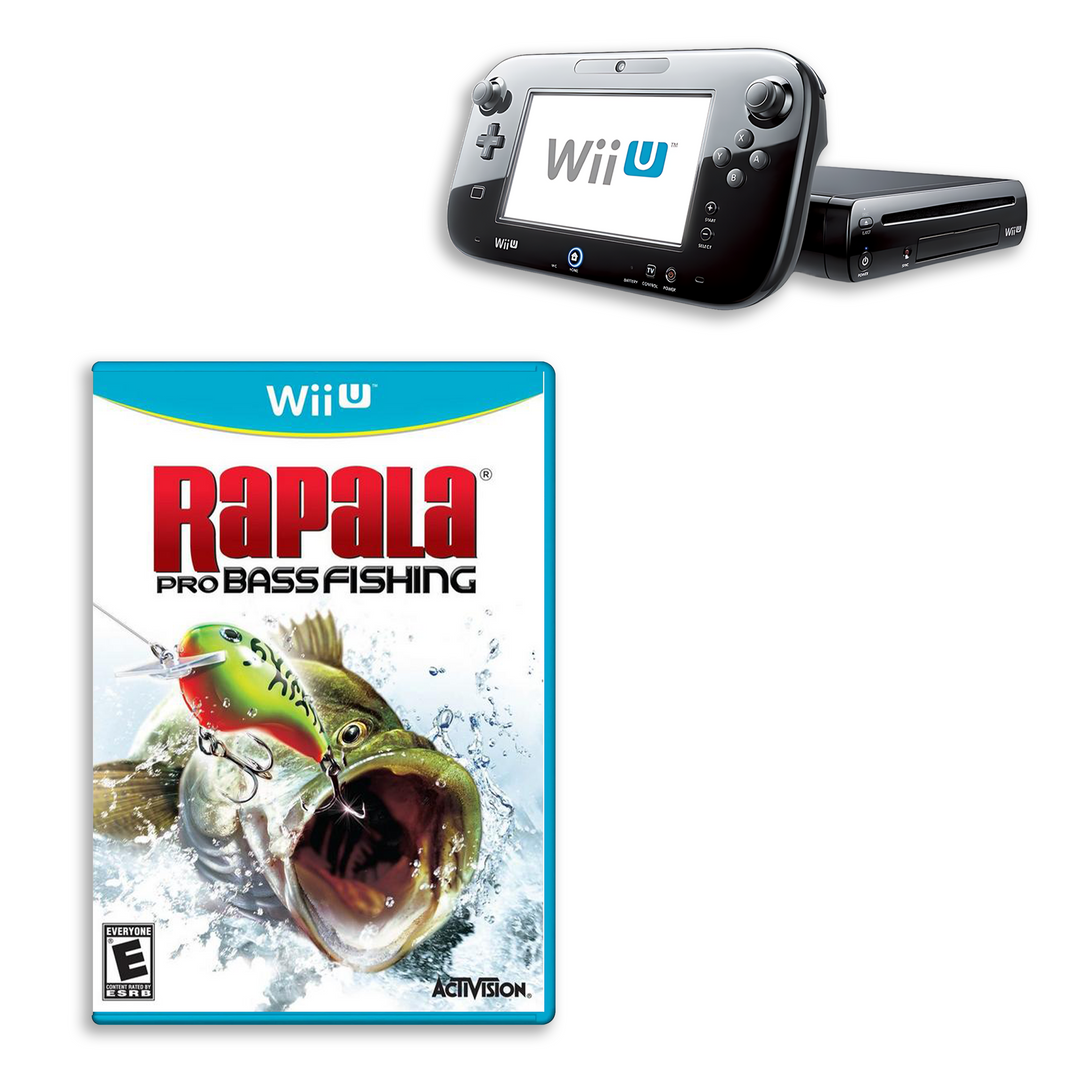 Rapala Pro Bass Fishing - Juego de Wii U (Retro Fam)