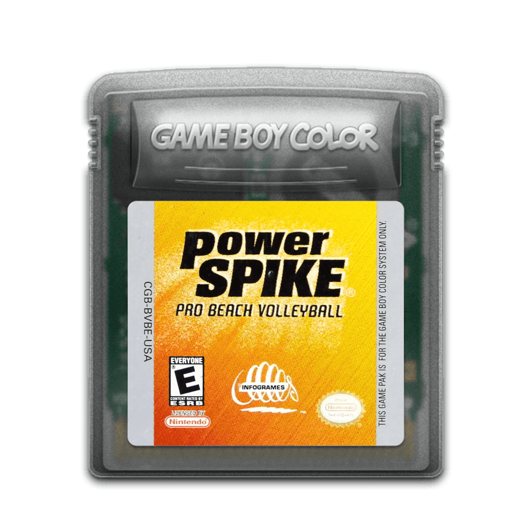 Voleibol de Playa Power Spike Pro - Juego para Gameboy Color