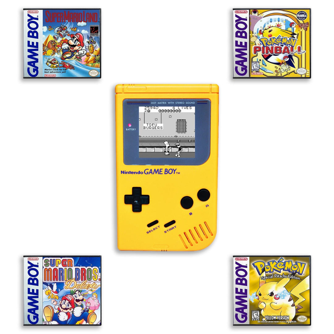 Consola Nintendo Gameboy: Tetris y Dr Mario - Rojo (Retro Fam)