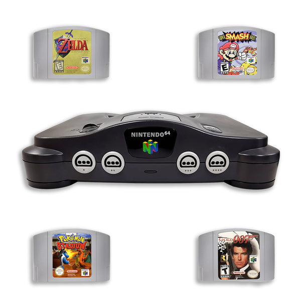 Consola Nintendo 64 en paquete: Mario Kart 64 y Super Mario 64 - Image 2