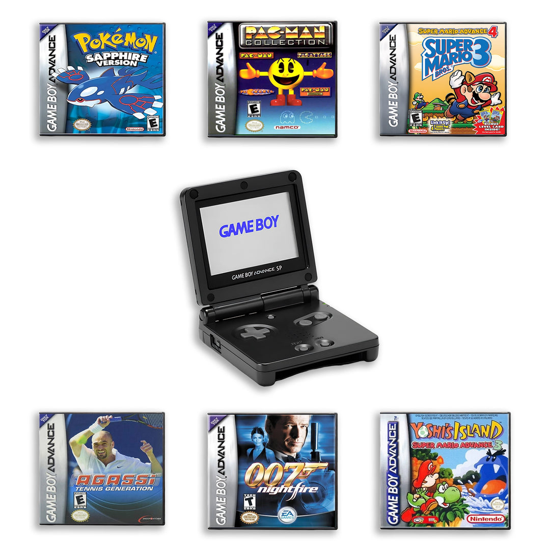 Nintendo Gameboy Advance SP Console: Kirby Bundle